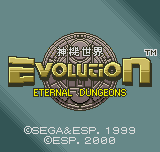 Evolution - Eternal Dungeons Title Screen